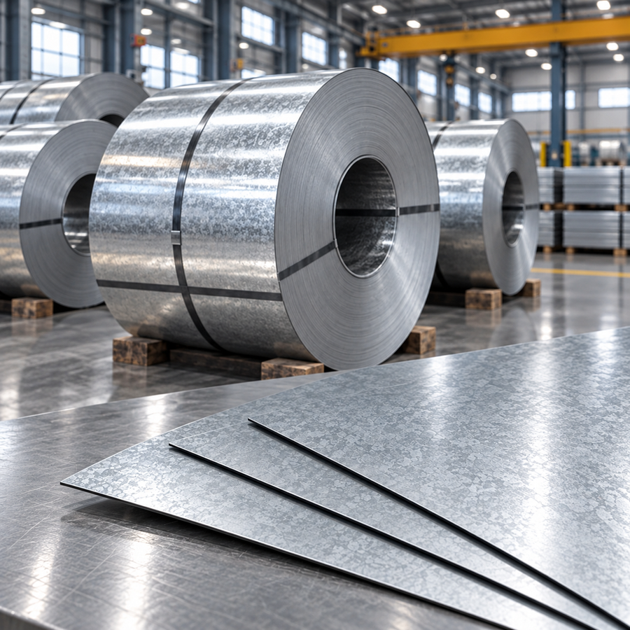 Galvanized Steel Coils & Sheets
