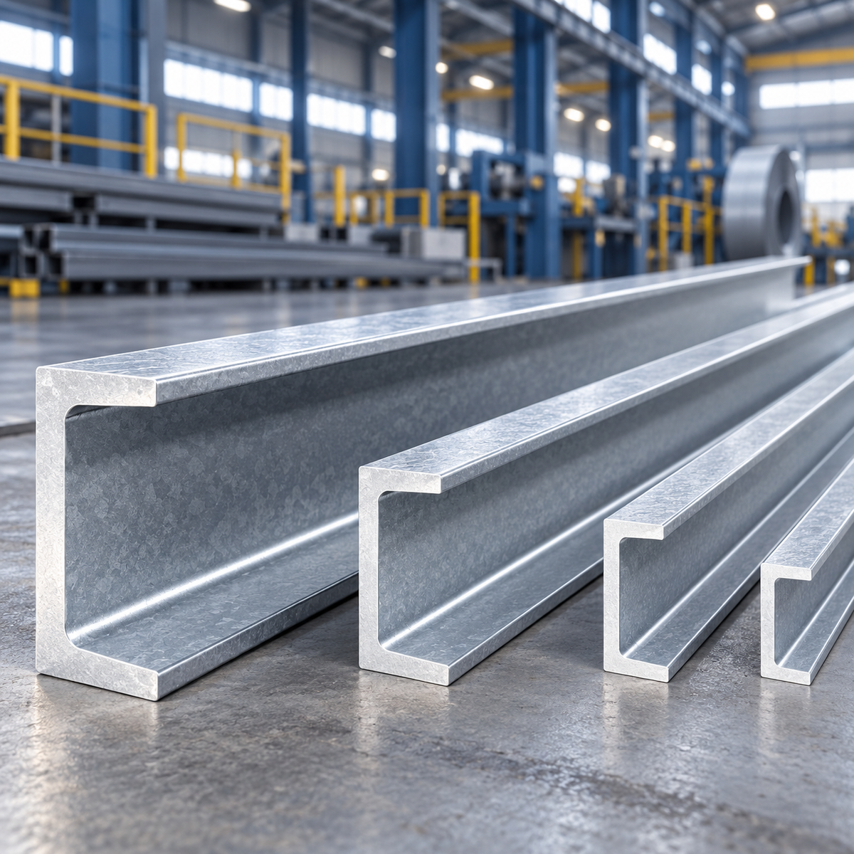 Galvanized C Purlin
