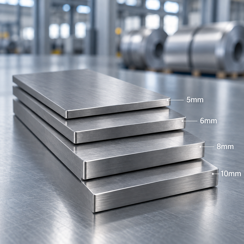 10mm Thick Stainless Steel Medium Plate for Chemical Storage Tanks