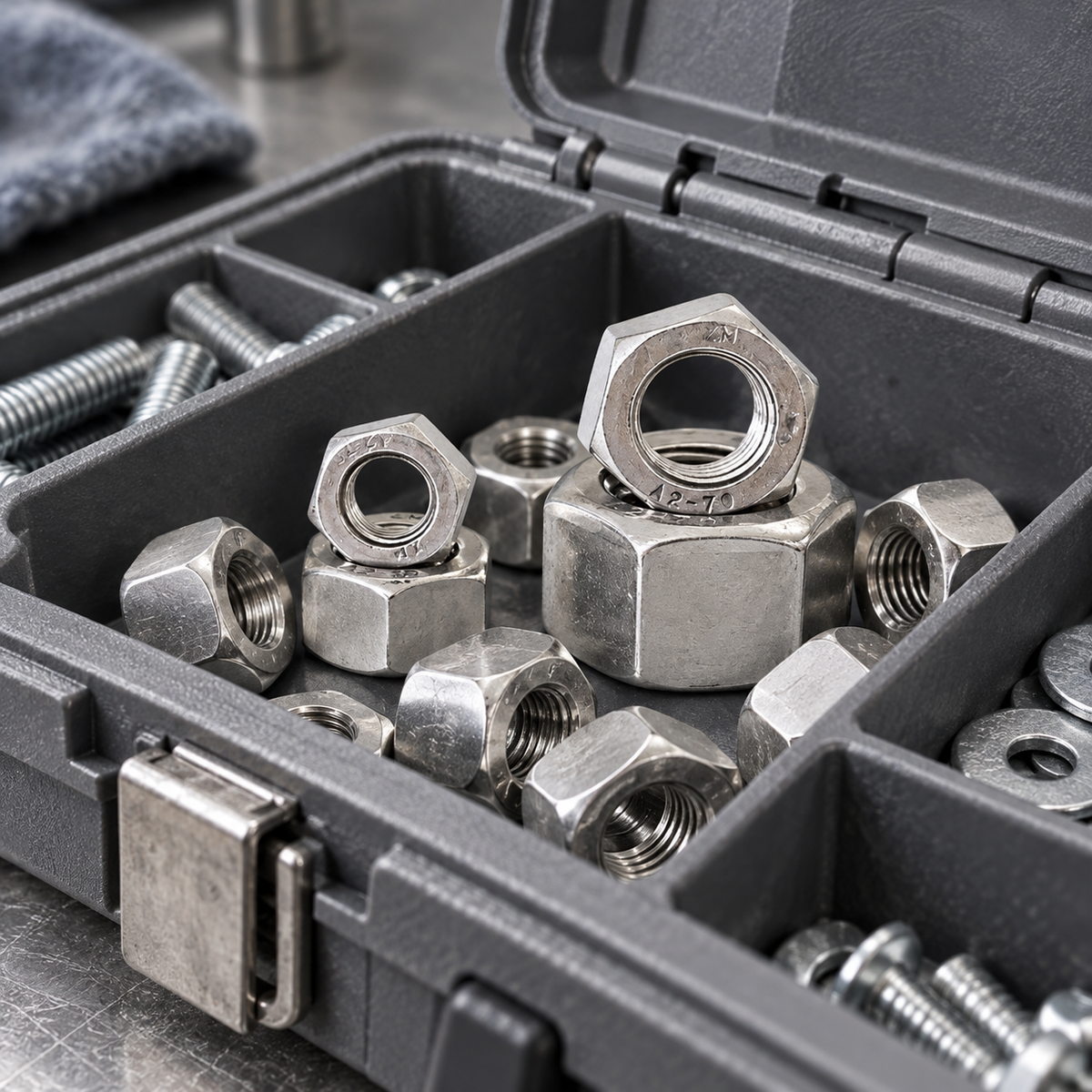 Large Diameter Hex Nuts M36-M100 - High Quality Fasteners