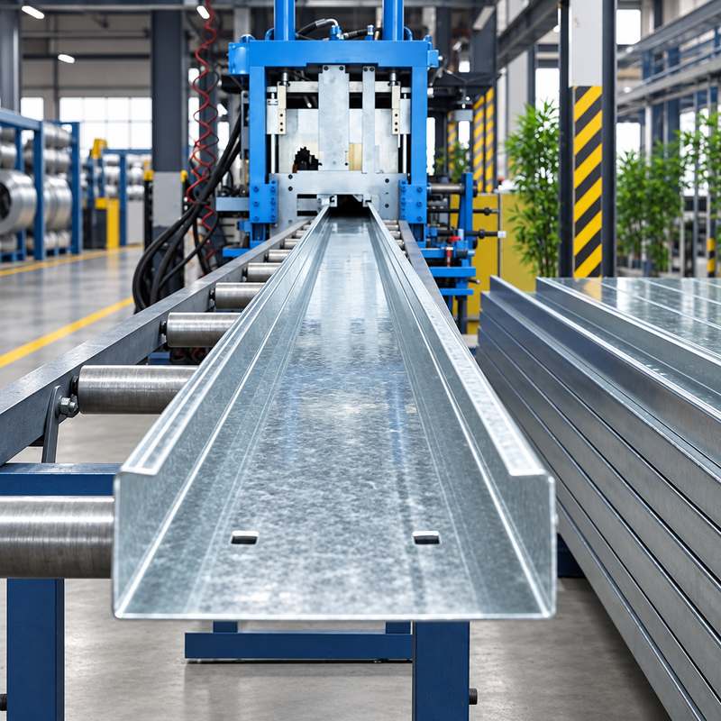 Corrosion Resistant HDG C Lip Channel | Solar Mounting System Steel Profiles | Bulk B2B Supply