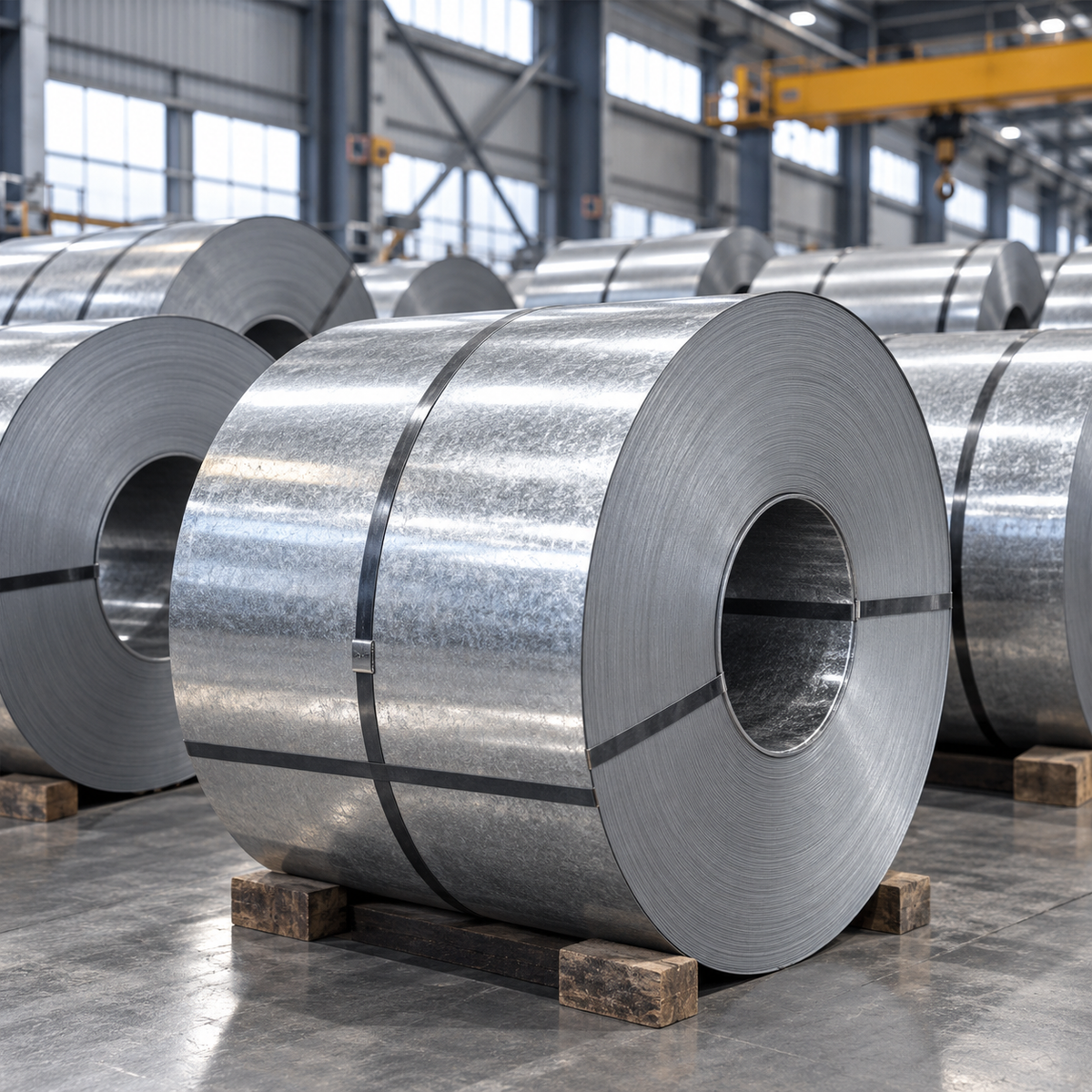 Anti-Fingerprint Galvanized Steel Sheet in Coil | Cold Rolled Base GI
