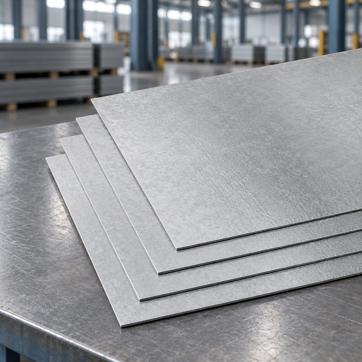 Customized Size Hot Dipped Galvanized Steel Sheet with Zero Spangle
