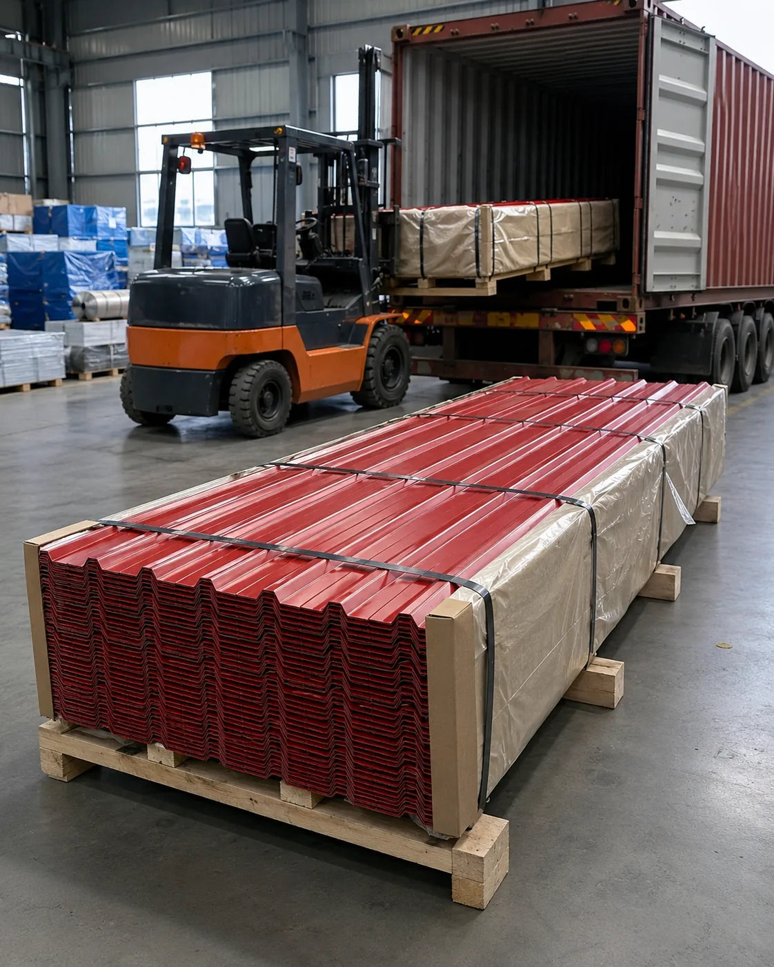 Packing and dispatch step from the VANTRO manufacturing media library