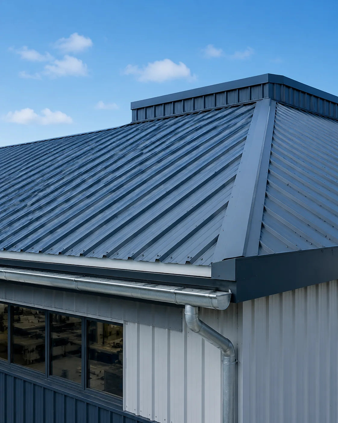 Roofing system application