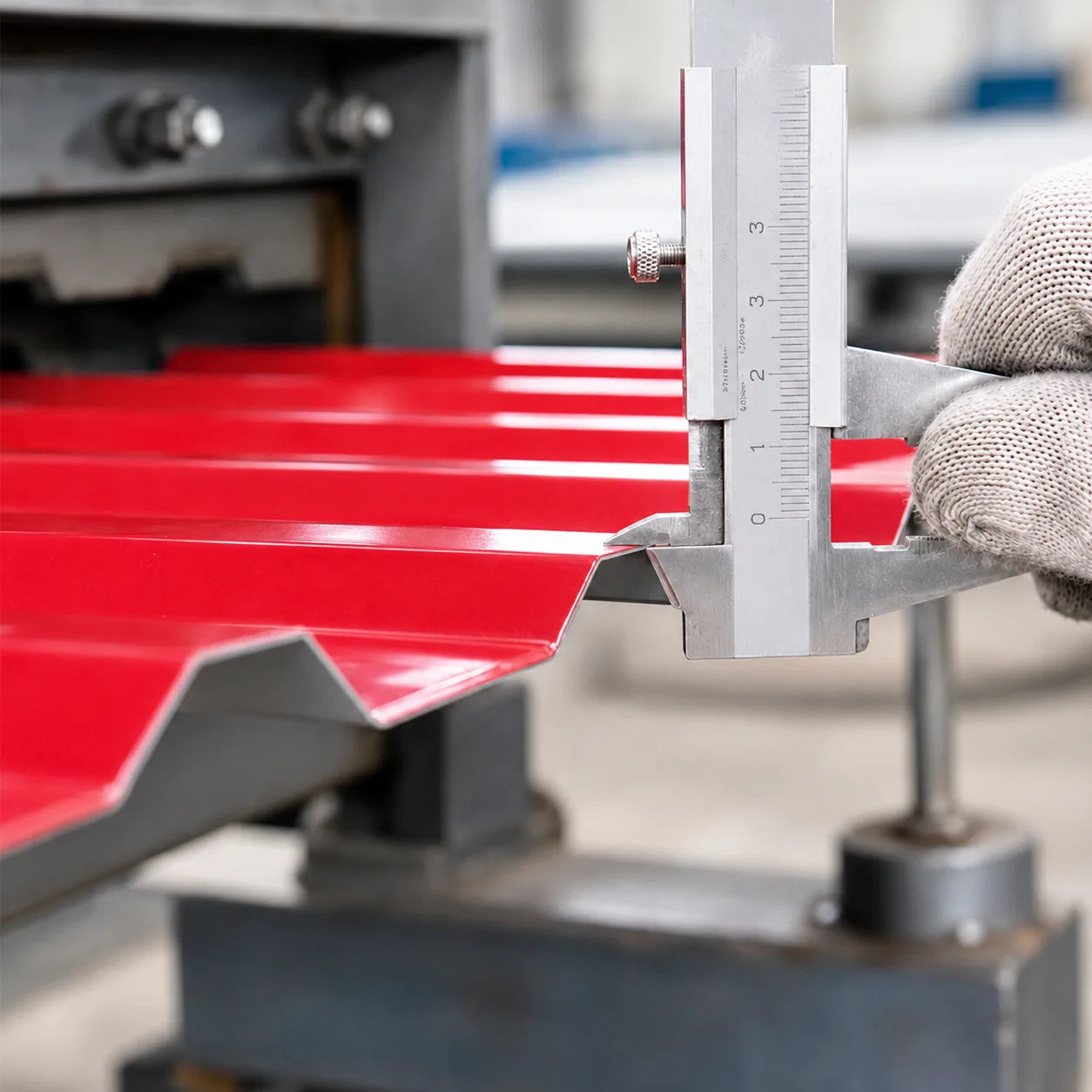 Quality-control information for steel building materials from the VANTRO media library